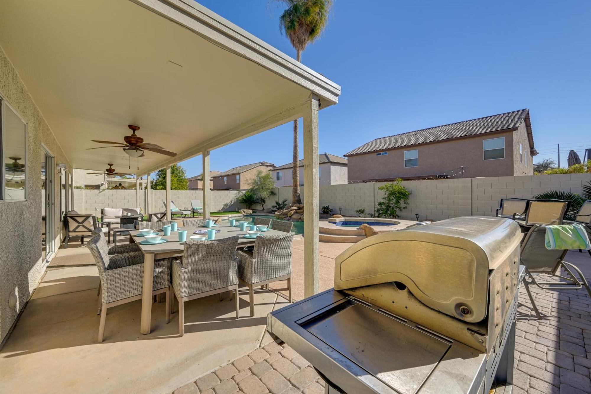 Spacious Arizona Home Pool, 9 Mi To San Tan Mtn Queen Creek Bagian luar foto